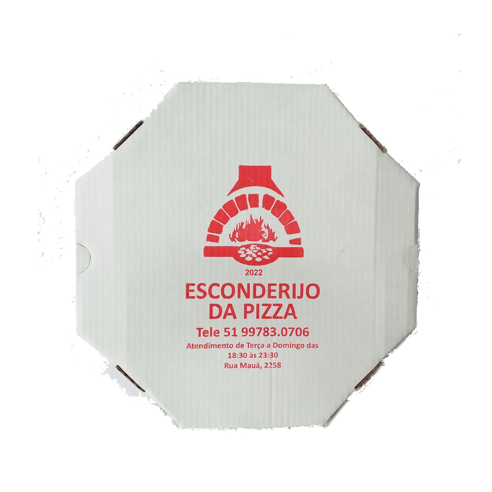 Caixa de Pizza Oitavada